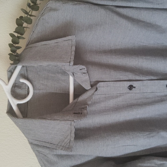 Women long sleeve button-down shirt dress - Picture 2 of 2